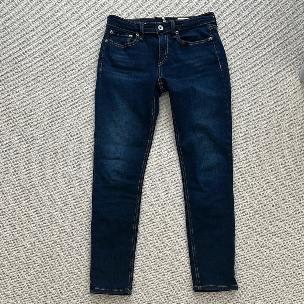 Rag & Bone Cate Mid-Rise Ankle Skinny Jeans in size 25.